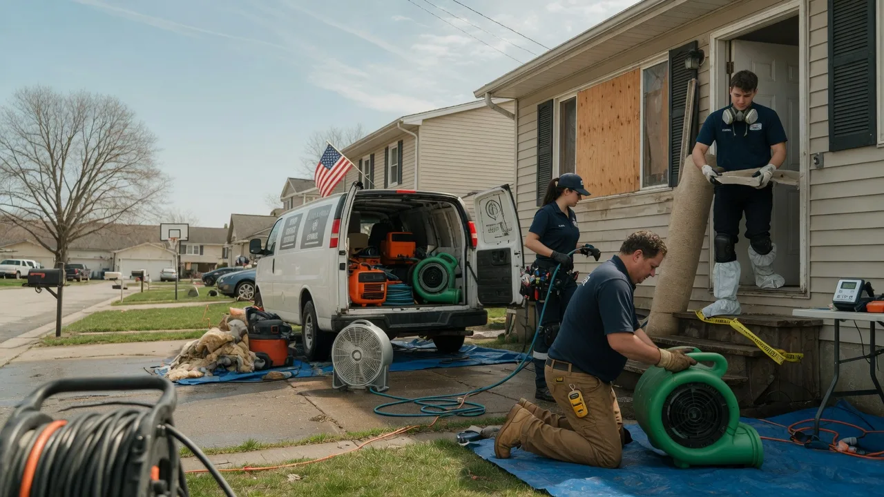 Water Damage Restoration in Canistota, SD near me